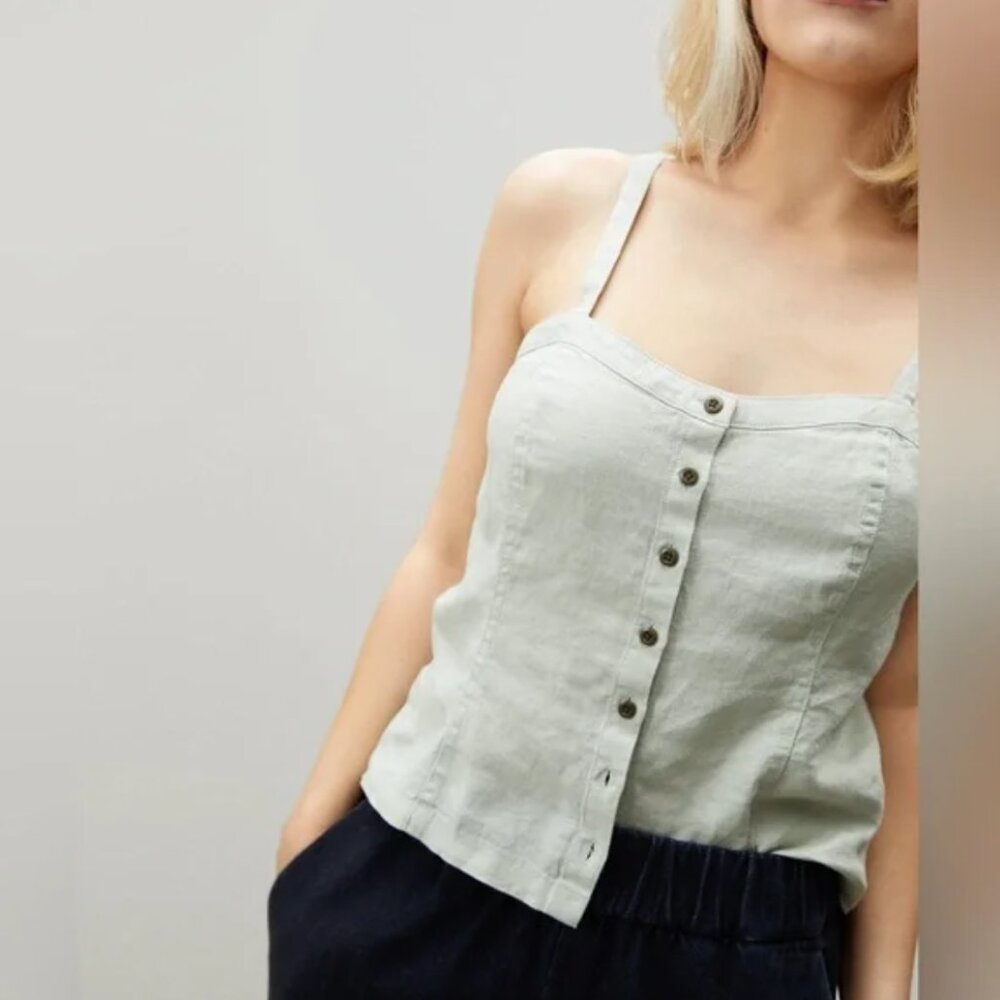 Everlane Light Gray Camisole Top